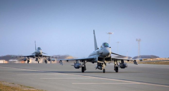 Typhoon de la RAF utiliza misiles de crucero Storm Shadow por primera vez en combate