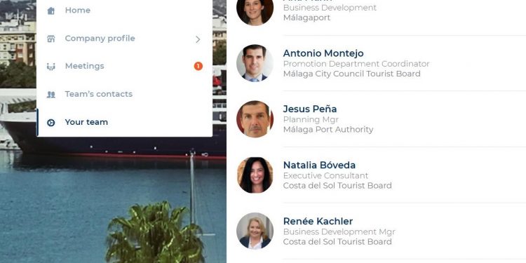 Una delegación de la Costa del Sol se reúne con navieras del sector de expedición en la feria virtual Seatrade Cruise