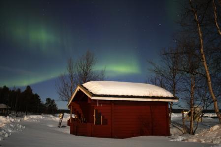 Aurora boreal en Escandinavia