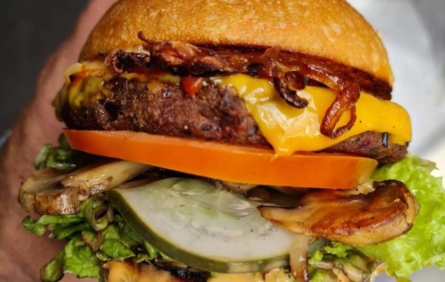 el delivery de hamburguesas veganas mega golosas