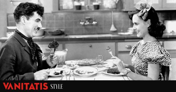 el escandaloso amor de Chaplin y Paulette Goddard