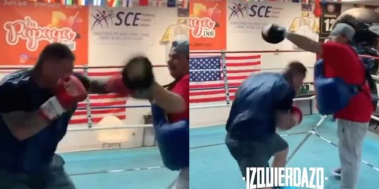¡Al estilo Tyson! Así luce Andy Ruiz en su explosividad rumbo a su pelea del 1 de mayo