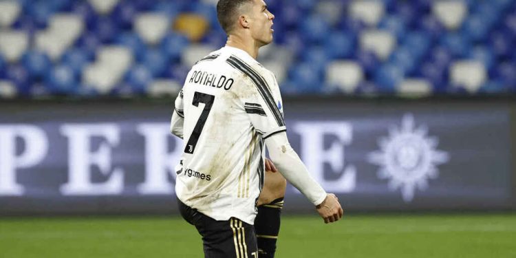 Cristiano Ronaldo, en un partido con la Juventus