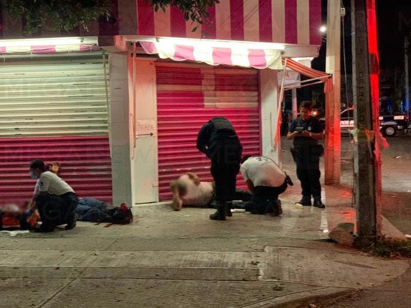 Tres hombres fueron baleados cerca de 'El Crucero' de Cancún