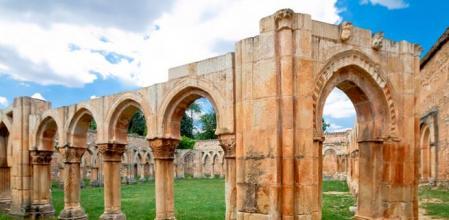 Claustro del templo de San Juan de Duero, Soria