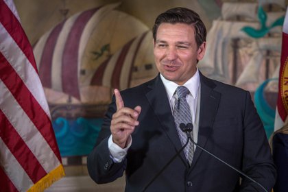 El gobernador de Florida, el republicano Ron DeSantis. EFE/Giorgio Viera/Archivo
