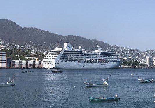 México: Crucero Regatta permanecerá un mes en el Puerto de Acapulco