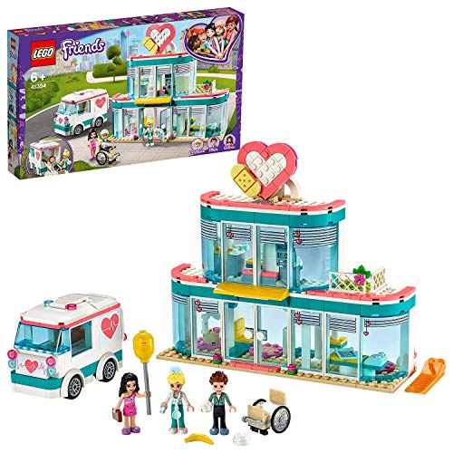 LEGO Friends 41394 Hospital de Heartlake City Set de Construcción para Niños a Partir de 6 años con Ambulancia de Juguete y Mini Muñecas