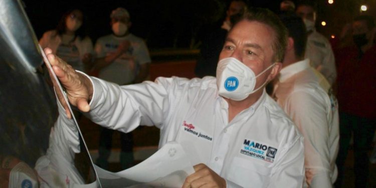 Con crucero y caravana, arranca campaña Mario Vázquez por el Distrito 16