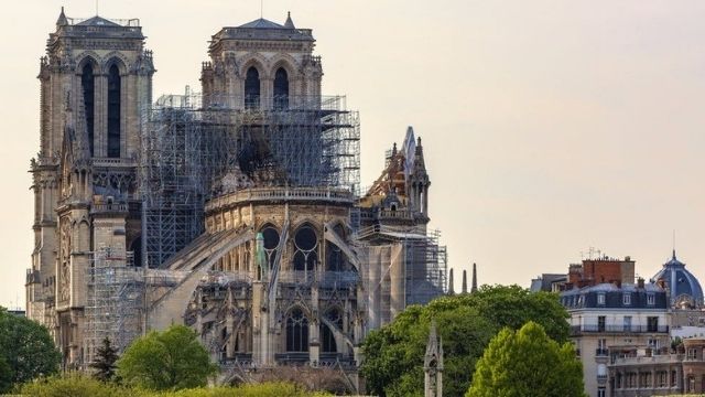 A dos años del incendio en Notre Dame, la catedral avanza en su reconstrucción