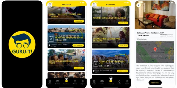Guruit!, una app fundamental para los estudiantes extranjeros que llegan a España
