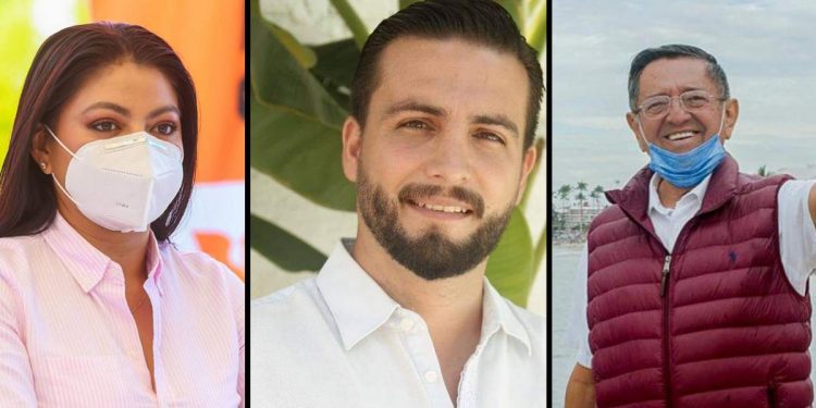 Arrancan: Verde, Morena y MC se disputan la alcaldía de Vallarta