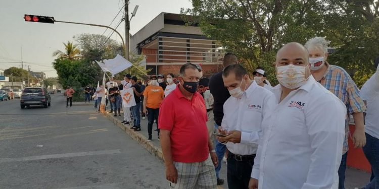 Arrancan campaña Lupita, Dávalos y Sayas “crucereando”