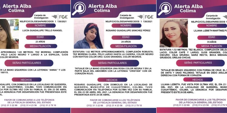CEDH de Jalisco pide búsqueda eficaz de mujeres desaparecidas en viaje