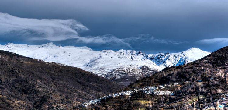 Sierra Nevada y el Mulhacén, la cima más alta de la península