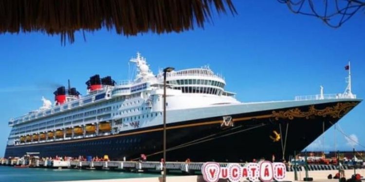 Crucero ''Disney Wonder'' no da empleos en Progreso
