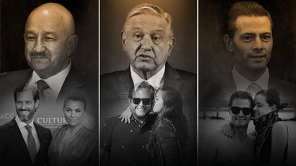 Las familias presidenciales, lejos de ser perfectas, han llamado la atención de los medios por los derroches de dinero (Foto: Especial)