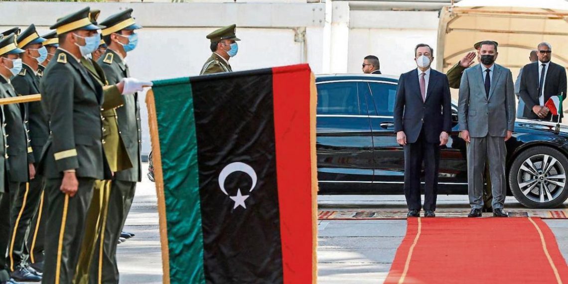 Draghi inaugura su agenda internacional con un viaje a Libia