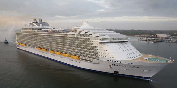 El crucero Harmony of the Seas realizará su mantenimiento en Navantia Cádiz