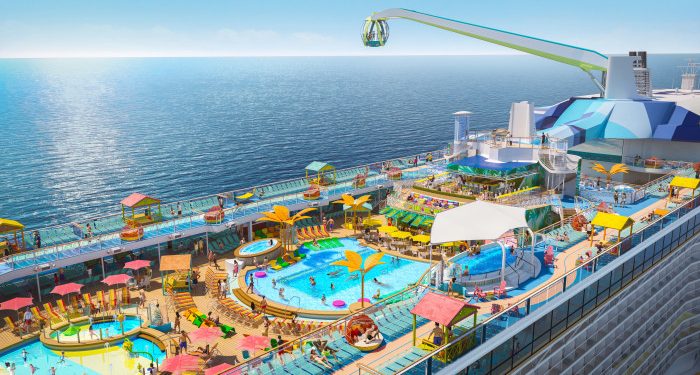 El nuevo Odissey of the Seas, un parque temático sobre el mar