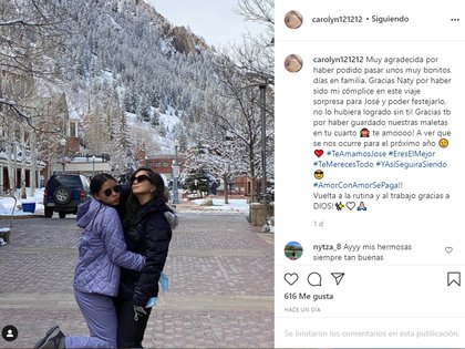 Carolyn Adams comparte más detalles de su viaje