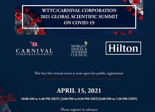 Gigantes de la hotelería y los cruceros respaldan 'Cumbre Científica Global sobre el Covid-19' - Noticias de turismo