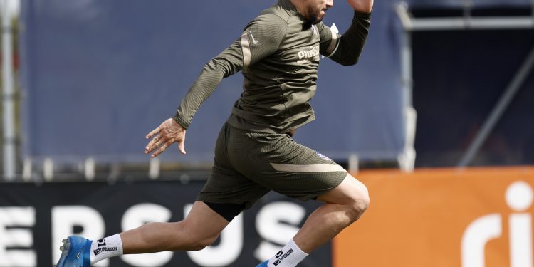 ENTRENAMIENTO DEL lt;HIT gt;ATLETICO lt;/HIT gt;