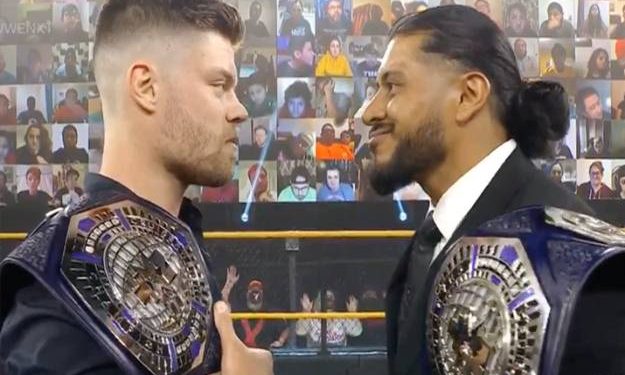 Jordan Devlin y Santos Escobar poseen los dos reinados más largos de la historia del Campeonato Crucero