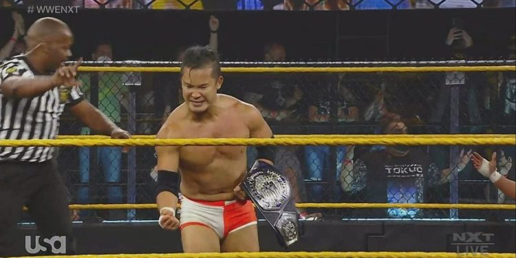 Kushida gana el Campeonato Crucero de NXT en el show semanal