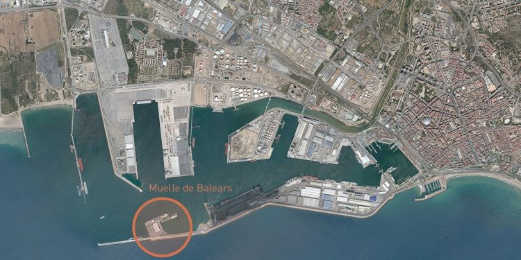 La DEUP del puerto Tarragona se amplía con el muelle de Balears