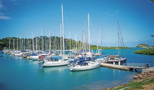 Linton Bay Marina, la puerta del mar Caribe