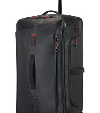 Samsonite Paradiver Light Borsa con Ruote Unisex, Nero (Black), L (79cm-121.5L)