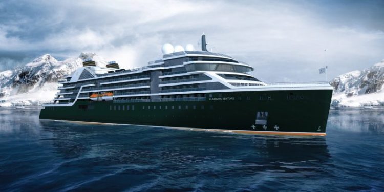 Obras de construcción de Seabourn Venture continúan con traslado de casco de Trieste a Génova