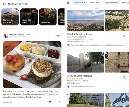 Google Maps Lugares Cercanos