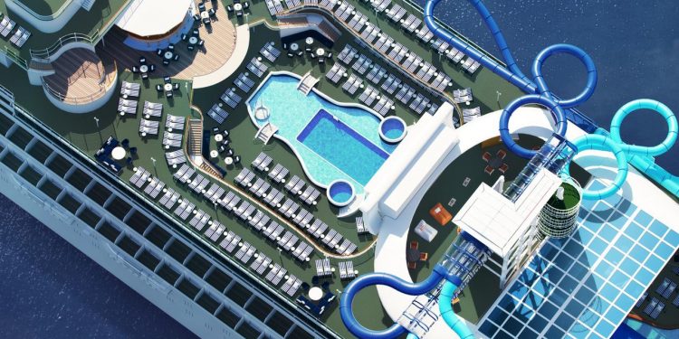 Pacific Encounter de P&O Cruises Australia completa su renovación en Singapur