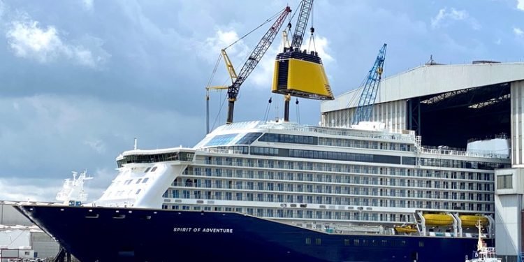 Saga Cruises agota reservas de viaje inaugural de Spirit of Adventure en Reino Unido