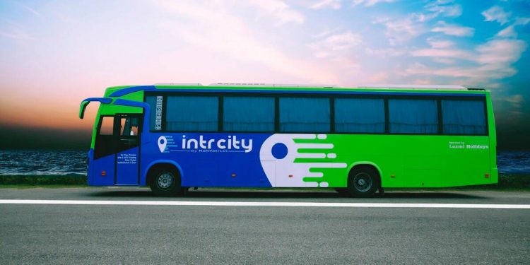 Autobuses interurbanos, IntrCity, RailYatri, IRCTC, trenes, viajes en autobús, Swapnil Tripathi