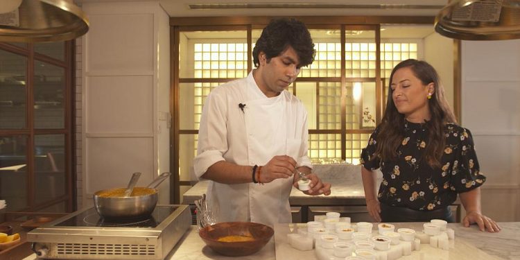 Un viaje a la gastronomía india con Himanshu Saini en Trèsind Studio