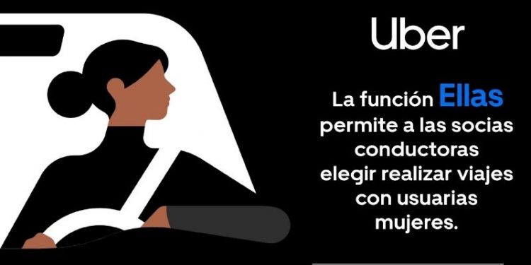 ¿La tenías? Uber tiene la función "Ellas", exclusivamente para mujeres (se hicieron más de 150.000 viajes desde su lanzamiento)