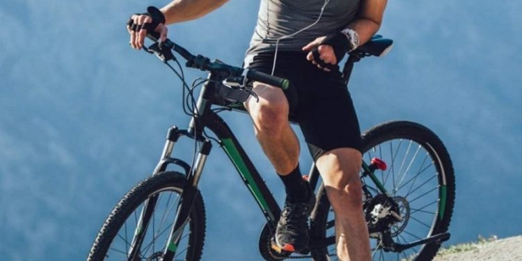 Persona en bicicleta