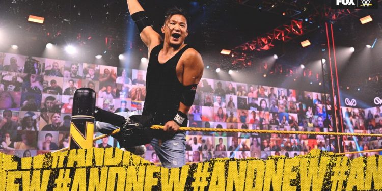 ▷ KUSHIDA gana el Campeonato Peso Crucero de NXT tras derrotar a Santos Escobar • TurnHeelWrestling