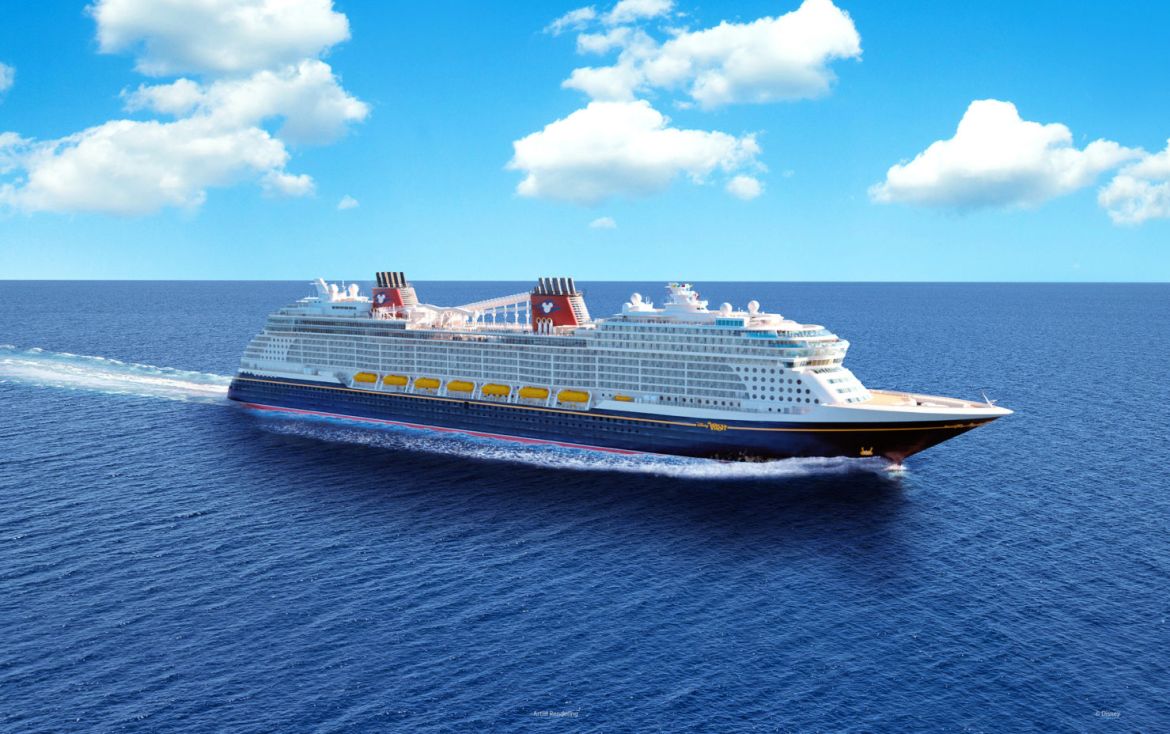 Así es Disney Wish, el nuevo y más avanzado crucero de Disney - disney-wish-exterior-1