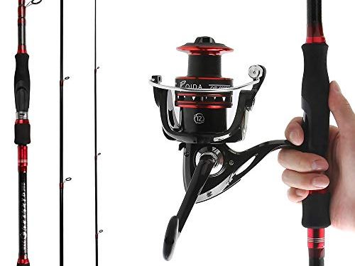 REAWOW CañA De Pescar TelescóPica Y Carrete De Pesca Rotativo Combinado CañA De Pescar De Carbono CañA De Pescar Ultraligera 12bb Mini Carrete De Pesca 6000 Carrete De Pesca Baja