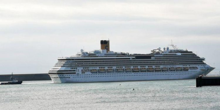 El crucero Costa Pacífica