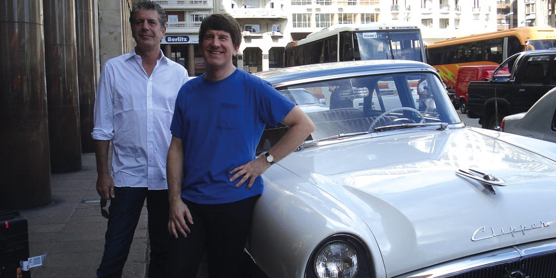 Anthony Bourdain: "Uruguay es uno de mis países favoritos"
