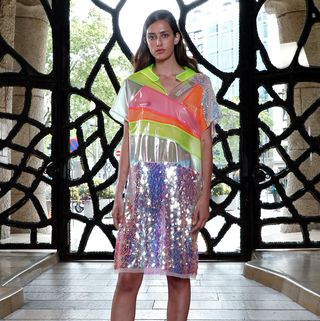 desfile de custo barcelona en la 080 barcelona