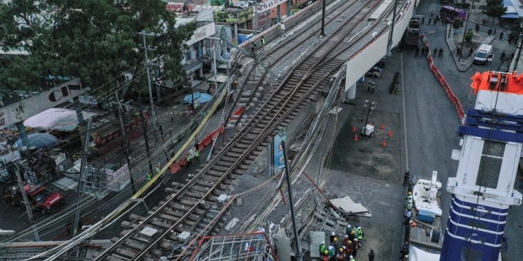 Columna 69 de Línea 12, un riesgo desde el boceto que acabó en derrumbe