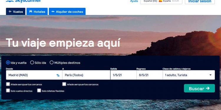 buscar vuelos skyscanner
