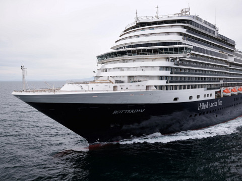 Crucero New Rotterdam de Holland America completa pruebas de mar