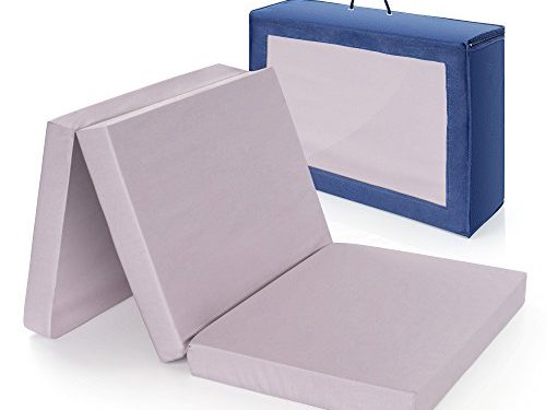 Alvi colchón cuna de viaje plegable 120x60 cm   Altura 6 cm - funda de algodón lavable, transpirable, sin sustancias nocivas